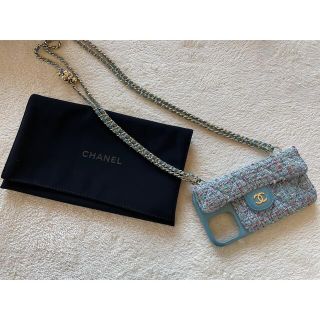 シャネル(CHANEL)のCHANEL iPhone12&12Pro 兼用　クラシックケース(iPhoneケース)