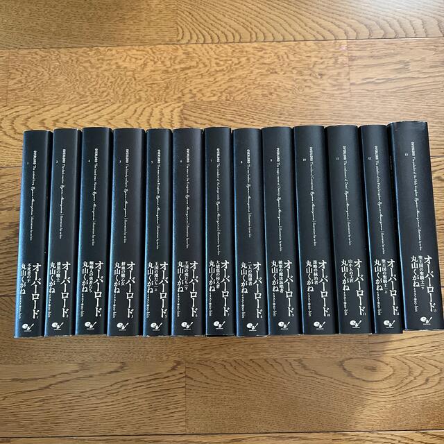 オーバーロード 小説 1〜13巻 古本 - 文学/小説 オーバーロード 小説 1〜13巻 古本 - 文学/小説