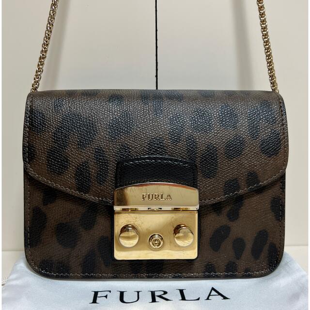 FURLA - ☆美品☆送料無料☆FURLAフルラレザーショルダーバッグ☆袋付き☆