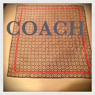 コーチ(COACH)の再値下げ中‼COACH☆コーチ☆スカーフ(バンダナ/スカーフ)