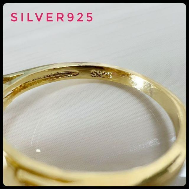 フラワーリング  ゴールド カレッジリング 指輪 レディース 花 レディースのアクセサリー(リング(指輪))の商品写真
