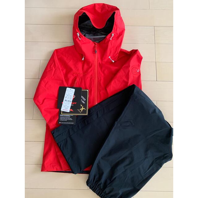 人気SALE品質保証】 マムート(MAMMUT) レインスーツ 雨具 クライ