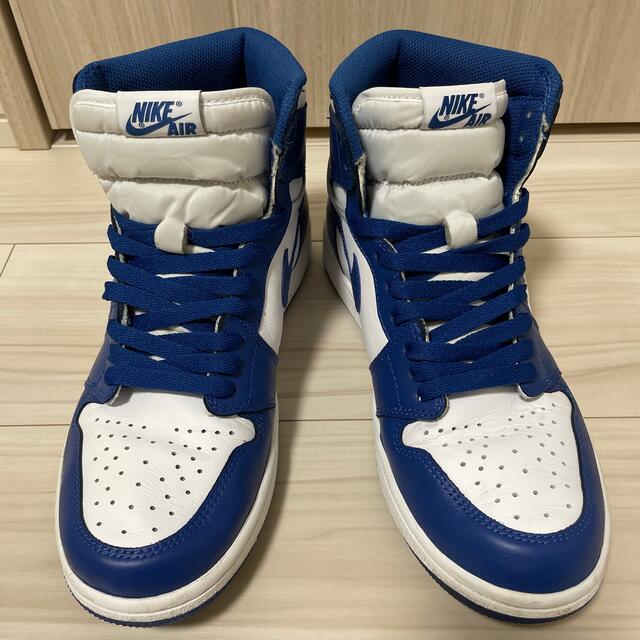 NIKE AIR JORDAN1 RETRO HI OG STORM BLUE