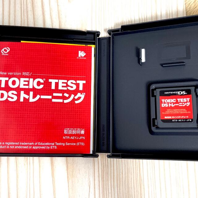 任天堂(ニンテンドウ)のTOEIC TEST DSトレーニング DS エンタメ/ホビーのゲームソフト/ゲーム機本体(携帯用ゲームソフト)の商品写真