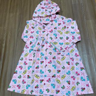 ミニケー(MINI-K)の女の子　キッズレインコート　130cm(レインコート)