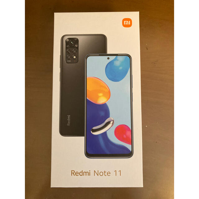 Redomi Note11 開封未使用 スマホ/家電/カメラのスマートフォン/携帯電話(スマートフォン本体)の商品写真