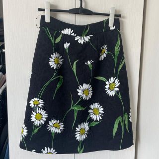 ドルチェアンドガッバーナ(DOLCE&GABBANA)のドルガバ 花柄スカート♡(ひざ丈スカート)