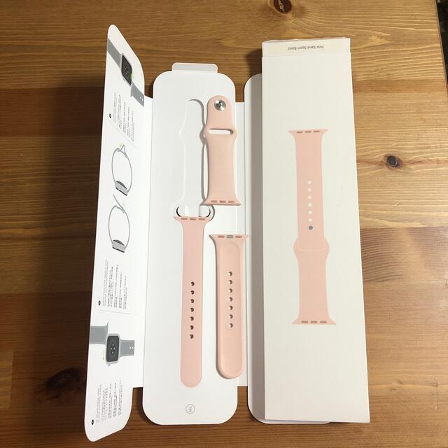 Apple Watch(アップルウォッチ)のApple Watch 40mm  純正バンド　ピンク スマホ/家電/カメラのスマホアクセサリー(その他)の商品写真