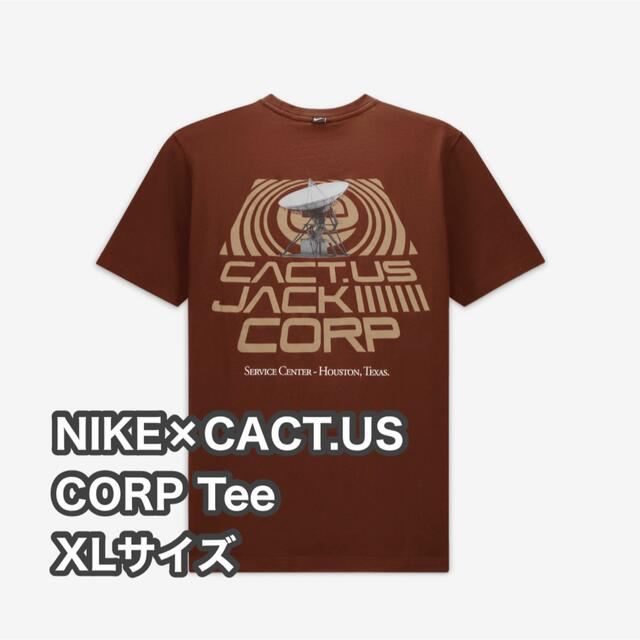 NIKE CACT.US CORP Tee Brown トラヴィス XL