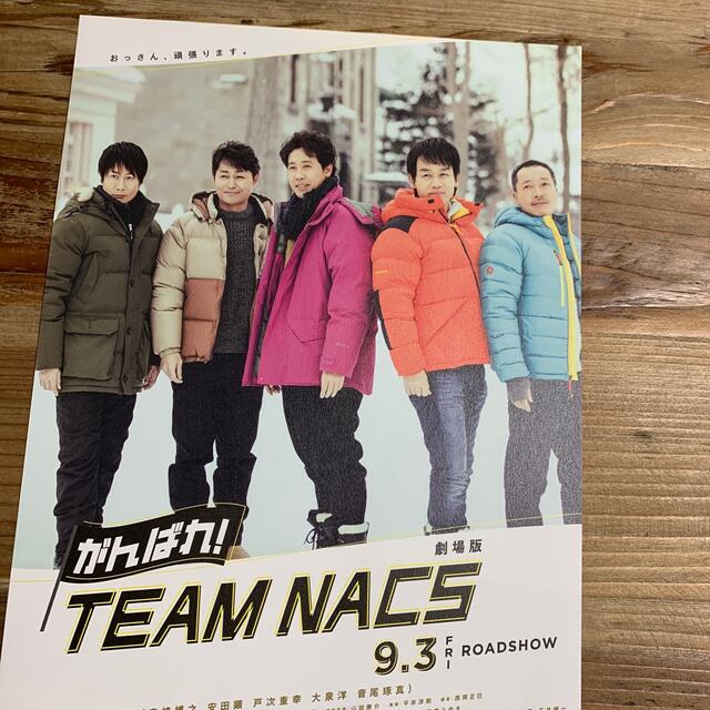 TEAM NACS フライヤー等 エンタメ/ホビーのタレントグッズ(男性タレント)の商品写真