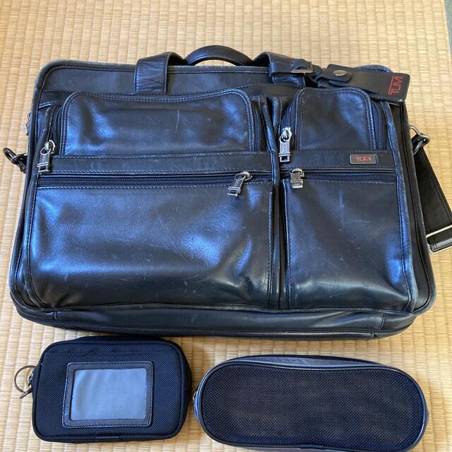 tumi レザー バッグ