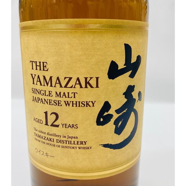 サントリー(サントリー)のサントリー 山崎 12年 シングルモルト 700ml 食品/飲料/酒の酒(ウイスキー)の商品写真