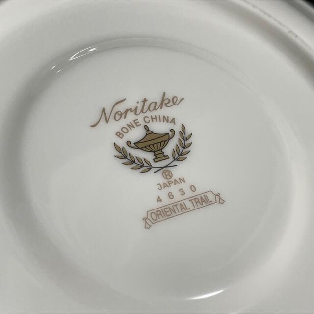 Noritake(ノリタケ)の【未使用】ノリタケ　オリエンタルトレイル　カップ＆ソーサー　2客セット インテリア/住まい/日用品のキッチン/食器(食器)の商品写真