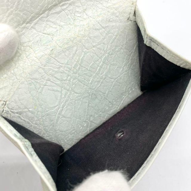 木造 【大特価!!】バレンシアガ 折り財布 ペーパー グラフィティ 夏 海