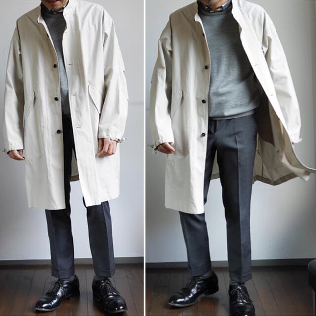 ALLEGE - 【1回のみ着用】日本製☆ALLEGE Stand Collar Coatの通販 by