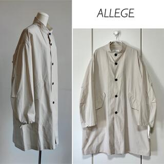 アレッジ(ALLEGE)の【1回のみ着用】日本製★ALLEGE Stand Collar Coat(ステンカラーコート)
