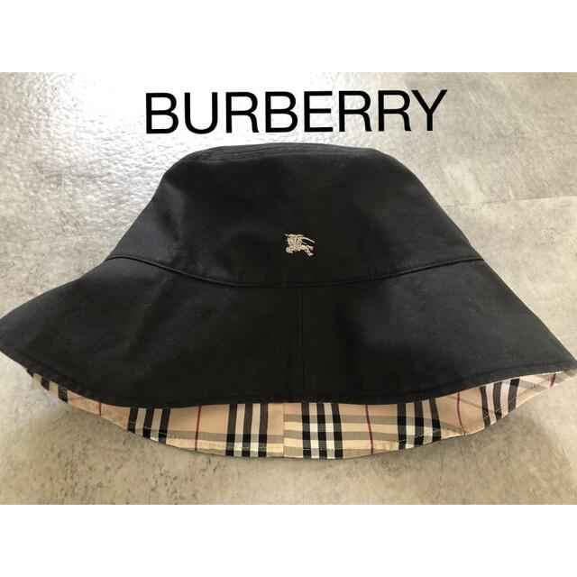 オンラインショップ】 BURBERRY バケットハット リバーシブル