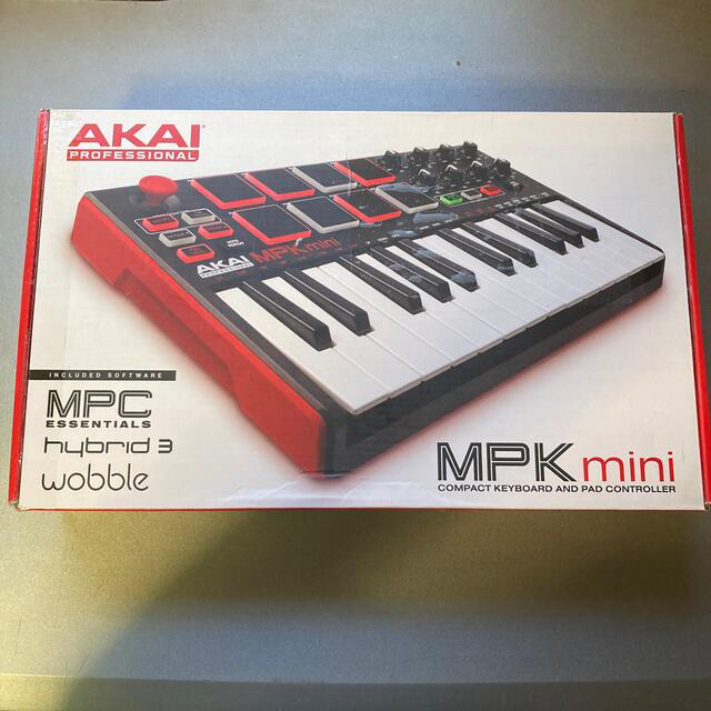 アカイmpk mini markⅡ 楽器のDTM/DAW(MIDIコントローラー)の商品写真