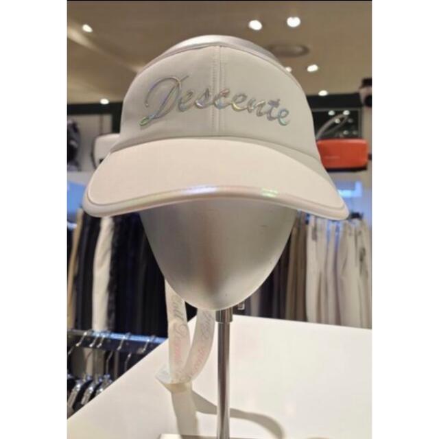 ☆DESCENTE GOLF☆デサント韓国　リボンバイザー