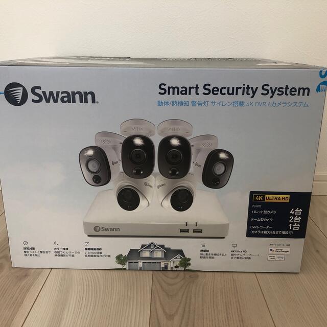 産地直送品 Swann スマートセキュリティーカメラシステム 防犯カメラ