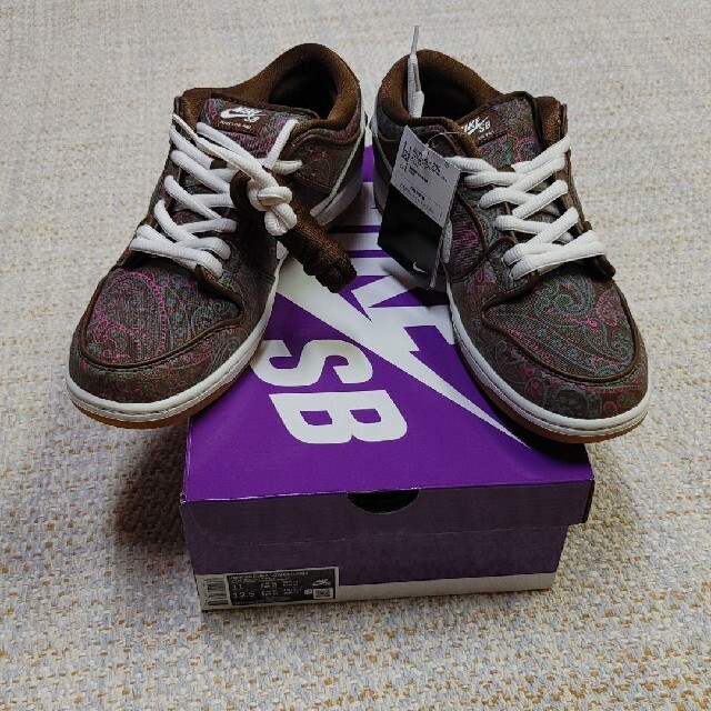 新品　NIKE SB Dunk Low PRM Brown Paisley