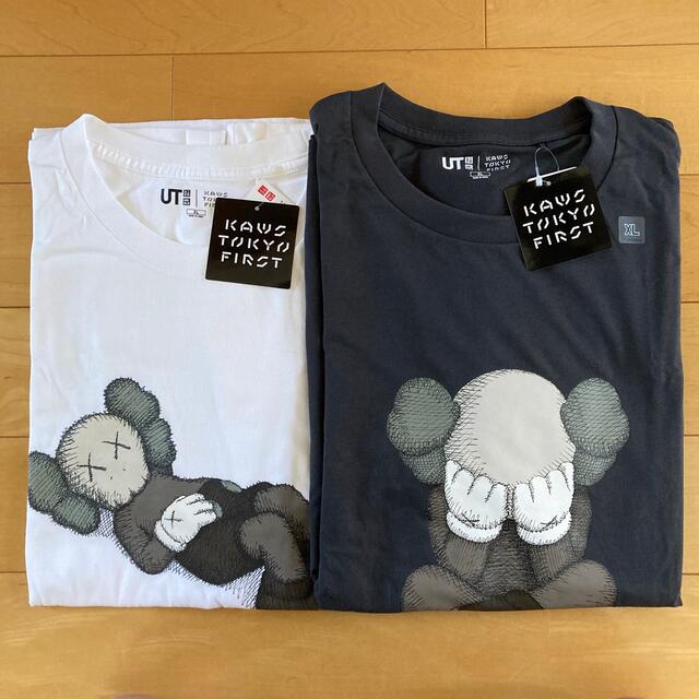 UNIQLO - KAWS×UT カウズ ユニクロ UNIQLO 2枚セット XLの通販 by やす ...