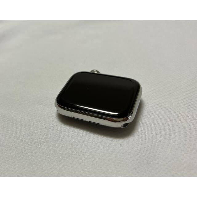 Apple Watch(アップルウォッチ)のアップル Apple Watch 6 44mm シルバーステンレス ホワイトスポ スマホ/家電/カメラのスマートフォン/携帯電話(その他)の商品写真