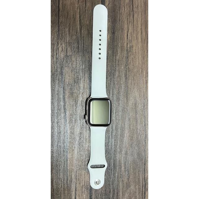 Apple Watch(アップルウォッチ)のアップル Apple Watch 6 44mm シルバーステンレス ホワイトスポ スマホ/家電/カメラのスマートフォン/携帯電話(その他)の商品写真