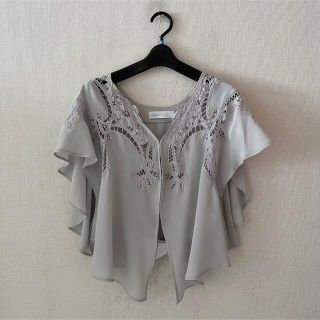 アリスマッコール(alice McCALL)のアリスマッコール♡シルク100%デザインシャツ(シャツ/ブラウス(半袖/袖なし))