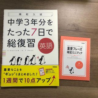 高校入試中学３年分をたった７日で総復習英語(その他)