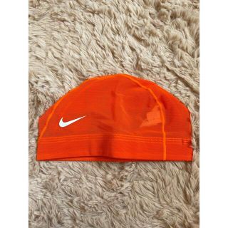 ナイキ(NIKE)のNIKE ナイキ スイムメッシュキャップ　L オレンジ(マリン/スイミング)