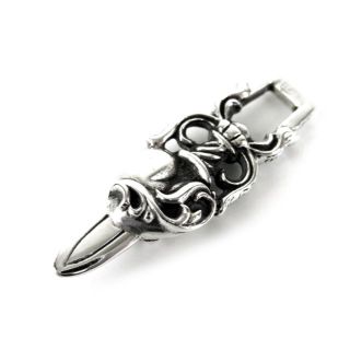 クロムハーツ(Chrome Hearts)のクロムハーツCHROME HEARTS■DAGGER HEARTダガーハート(ネックレス)