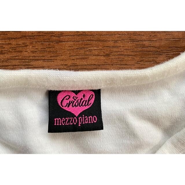 mezzo piano(メゾピアノ)のメゾピアノ 半袖　ドッキング　ワンピース　150 Tシャツ　フリルスカート 切替 キッズ/ベビー/マタニティのキッズ服女の子用(90cm~)(ワンピース)の商品写真