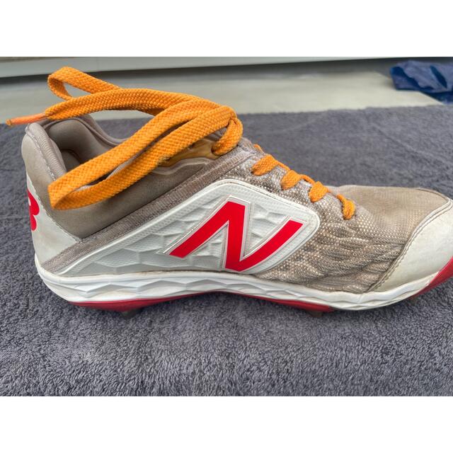 New Balance(ニューバランス)の中古品ニューバランスnew balanceスパイク26.5センチ スポーツ/アウトドアの野球(シューズ)の商品写真