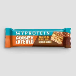マイプロテイン(MYPROTEIN)のmyprotein 　クリスピーレイヤード　キャラメル＆チョコレート　６本セット(プロテイン)