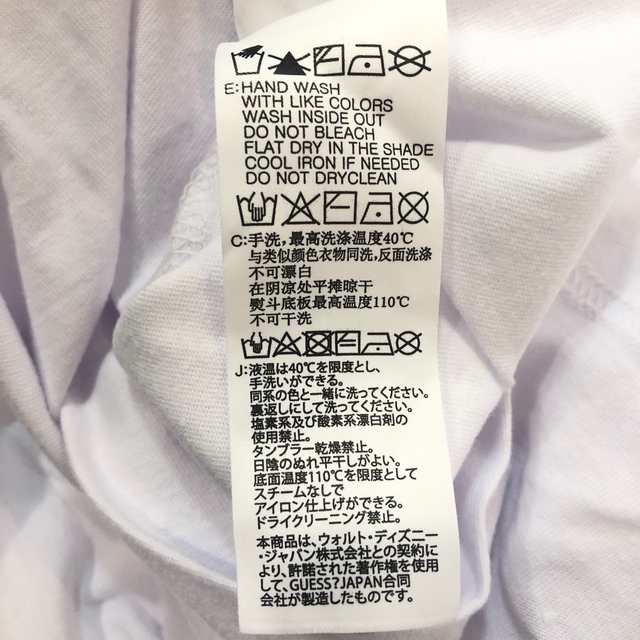 数量限定　ミッキーTシャツ Disney公認 Mサイズ 白 新品未使用です！Tシャツ/カットソー(半袖/袖なし)