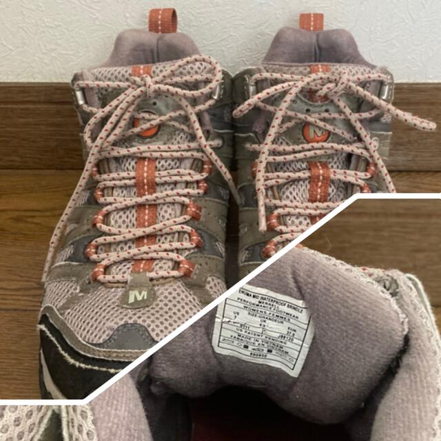 MERRELL(メレル)のメレル　モアブミッド　トレッキングシューズ　MERRELL  24cm スポーツ/アウトドアのアウトドア(登山用品)の商品写真