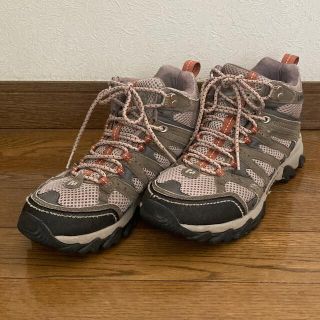 メレル(MERRELL)のメレル　モアブミッド　トレッキングシューズ　MERRELL  24cm(登山用品)