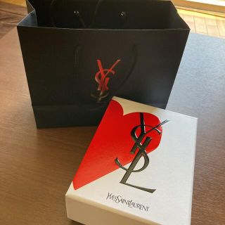 イヴサンローランボーテ(Yves Saint Laurent Beaute)のイブサンローラン空箱　紙袋(ショップ袋)