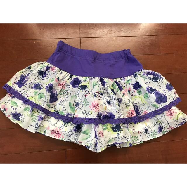 ANNA SUI mini(アナスイミニ)のアナスイミニ　キュロットスカート  150cm 未使用 キッズ/ベビー/マタニティのキッズ服女の子用(90cm~)(スカート)の商品写真