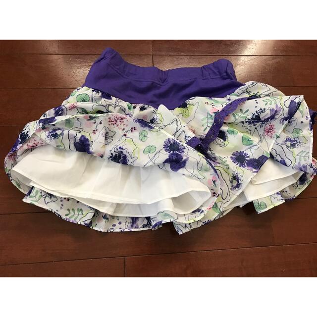 ANNA SUI mini(アナスイミニ)のアナスイミニ　キュロットスカート  150cm 未使用 キッズ/ベビー/マタニティのキッズ服女の子用(90cm~)(スカート)の商品写真