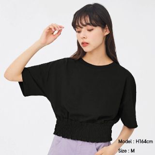 ジーユー(GU)の※マカロン様専用※GU ウェストシャーリングTシャツ(Tシャツ(半袖/袖なし))