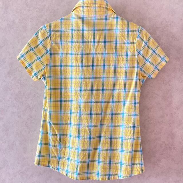 CO&LU(ココルル)のココルル チェック半袖シャツ レディースのトップス(シャツ/ブラウス(半袖/袖なし))の商品写真