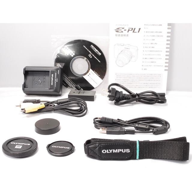 OLYMPUS(オリンパス)の❤初心者オススメ❤高画質・高機能❤軽量コンパクト ❤️オリンパス E-PL1 スマホ/家電/カメラのカメラ(デジタル一眼)の商品写真