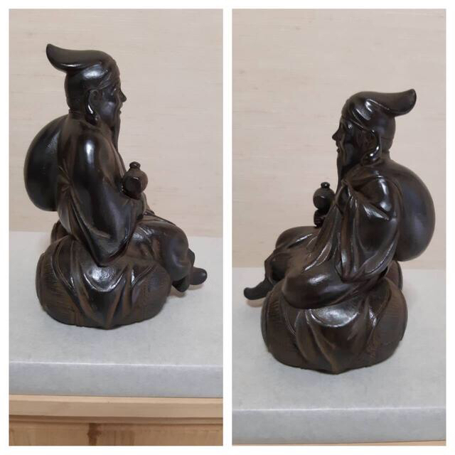 高村光雲 特別限定品 古道具 原型 恵比寿大黒天 青銅製 置物 高村光雲 特別限定品 古道具 原型 恵比寿大黒天 青銅製 置物