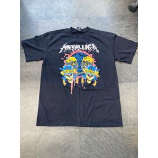 メタリカ　ガンズ　Tシャツ　サイズXL ブラック　バンドTシャツ(Tシャツ/カットソー(半袖/袖なし))