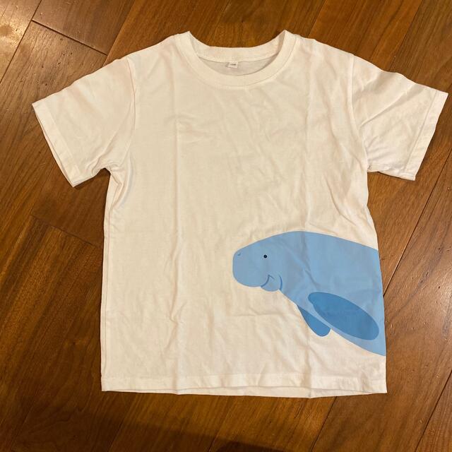 MUJI (無印良品)(ムジルシリョウヒン)の無印良品　キッズ絶滅危惧種Tシャツ　ジュゴン　130cm キッズ/ベビー/マタニティのキッズ服男の子用(90cm~)(Tシャツ/カットソー)の商品写真