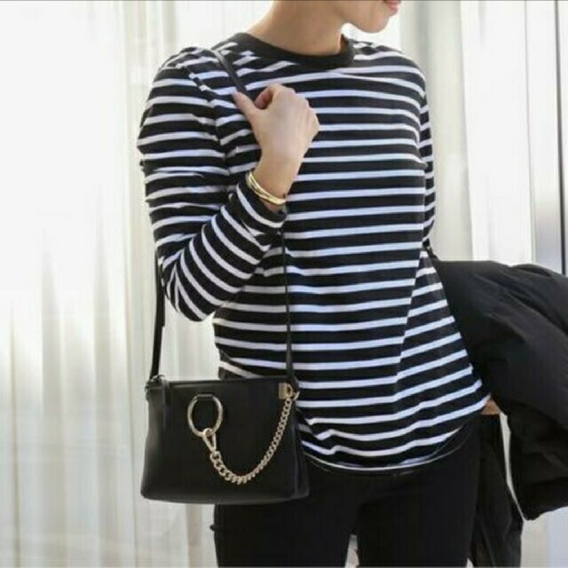 【限定製作】 DEUXIEME Tシャツ Stripe COCO  DeuxiemeClasse - CLASSE Tシャツ(長袖+七分)