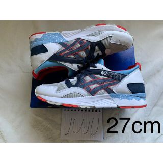 アシックス(asics)のASICS Tiger GEL-LYTE V SOFT GRAY NAVY(スニーカー)