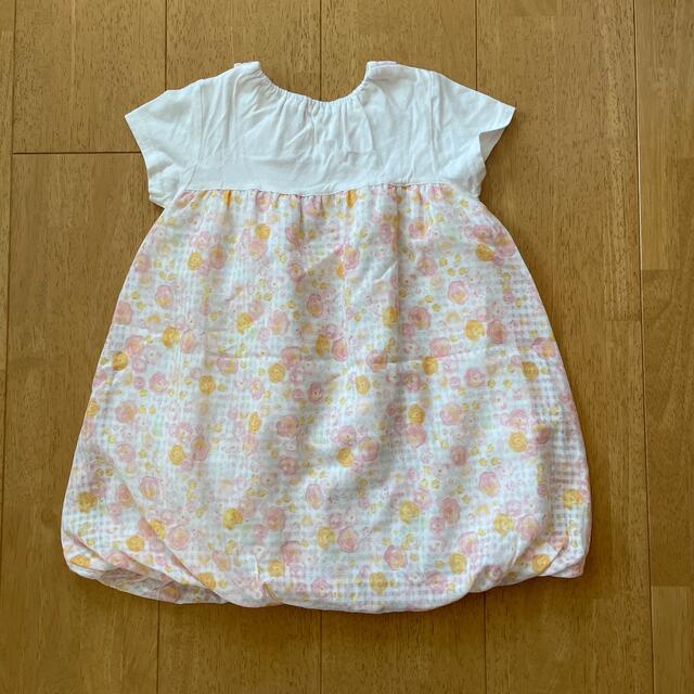 Biquette Club(ビケットクラブ)のバルーンワンピース　ビケットクラブ  100 キッズ/ベビー/マタニティのキッズ服女の子用(90cm~)(ワンピース)の商品写真